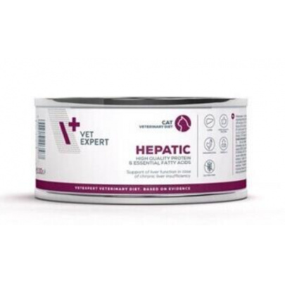 VetExpert VD cat 4T Hepatic konzerva 100 g