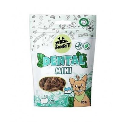 Pamlsok Mr. Bandit dental mini rabbit 80g