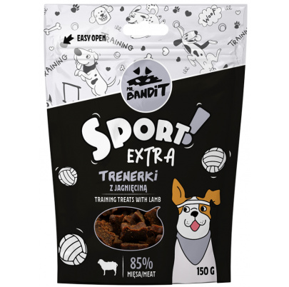 Pamlsok Mr. Bandit sport extra with lamb training treats 150g