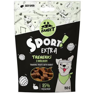 Pamlsok Mr. Bandit sport extra with rabbit training treats 150g