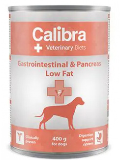 Calibra VD Dog Gastrointestinal Low Fat konzerva