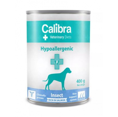 Calibra VD Dog Hypoallergenic Insect&Salmon konzerva 