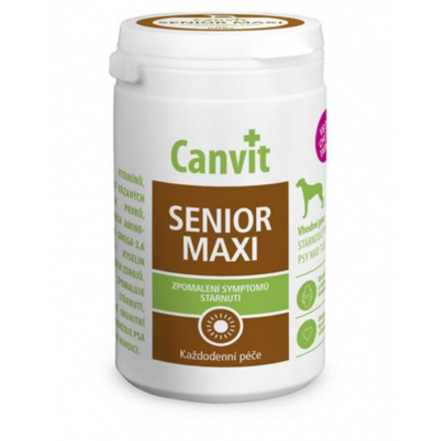 Canvit Senior Maxi pre psy 100 tbl. 230 g