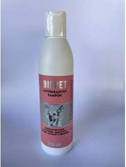 BIOPET - Antiparazitárny šampón pre psov - 200ml