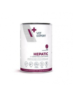 VetExpert VD dog 4T Hepatic konzerva 400 g