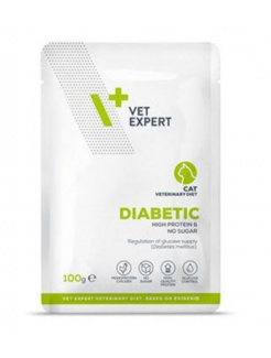 VetExpert VD cat Diabetic kapsička 100 g