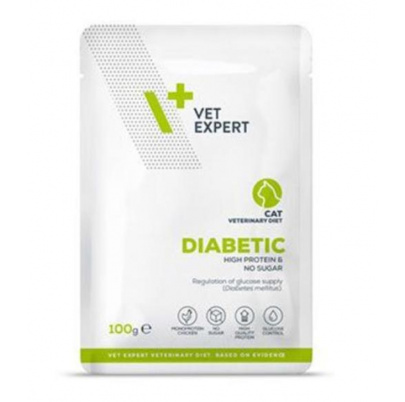 VetExpert VD cat Diabetic kapsička 100 g